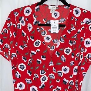 NWT J. Crew Wrap Dress. Size 8